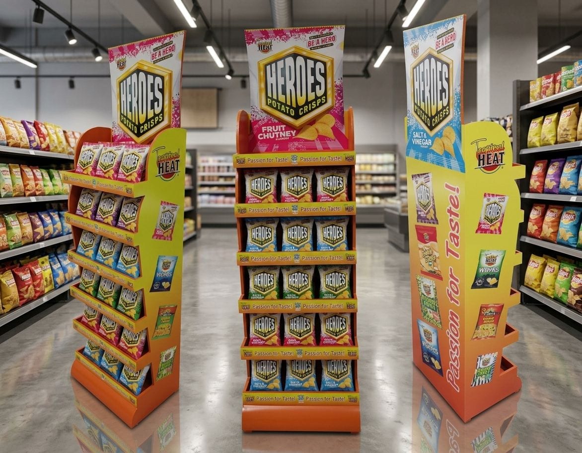 Free-Standing Display Units