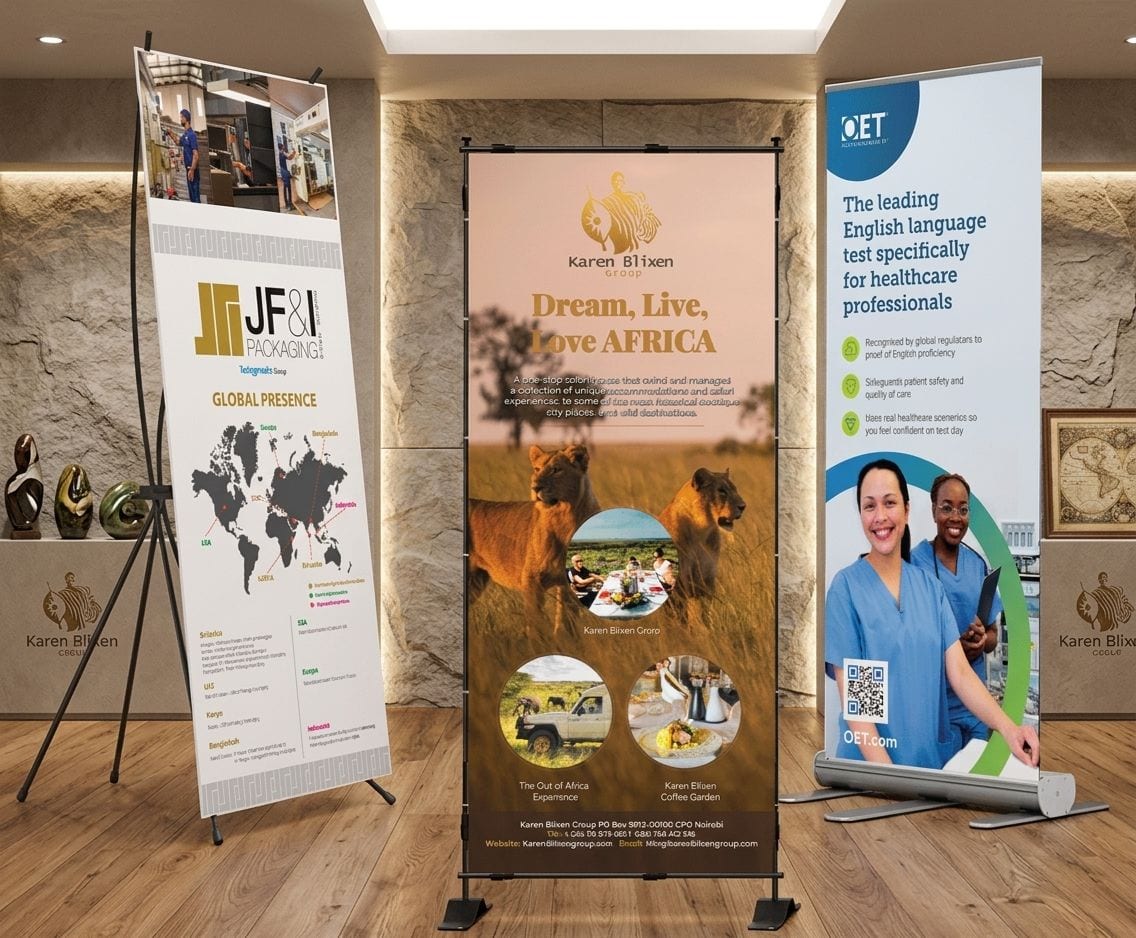 Roll-Up & X-Stand Banner Design